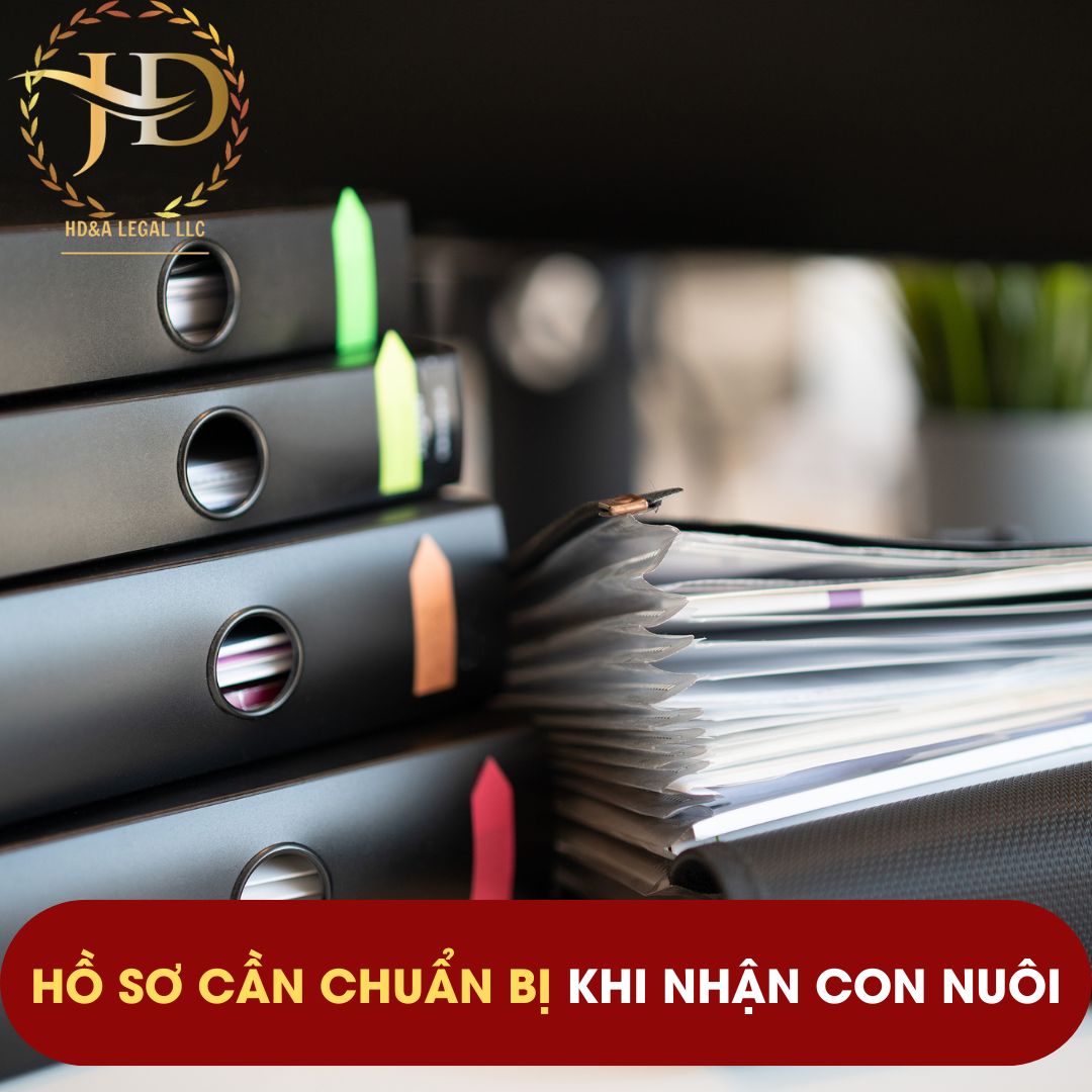 Hồ sơ cần chuẩn bị khi nhận con nuôi